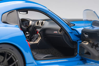 1:18 Dodge Viper ACR - 2017 - Competition Blue w/Black Stripes - AUTOart - 71734