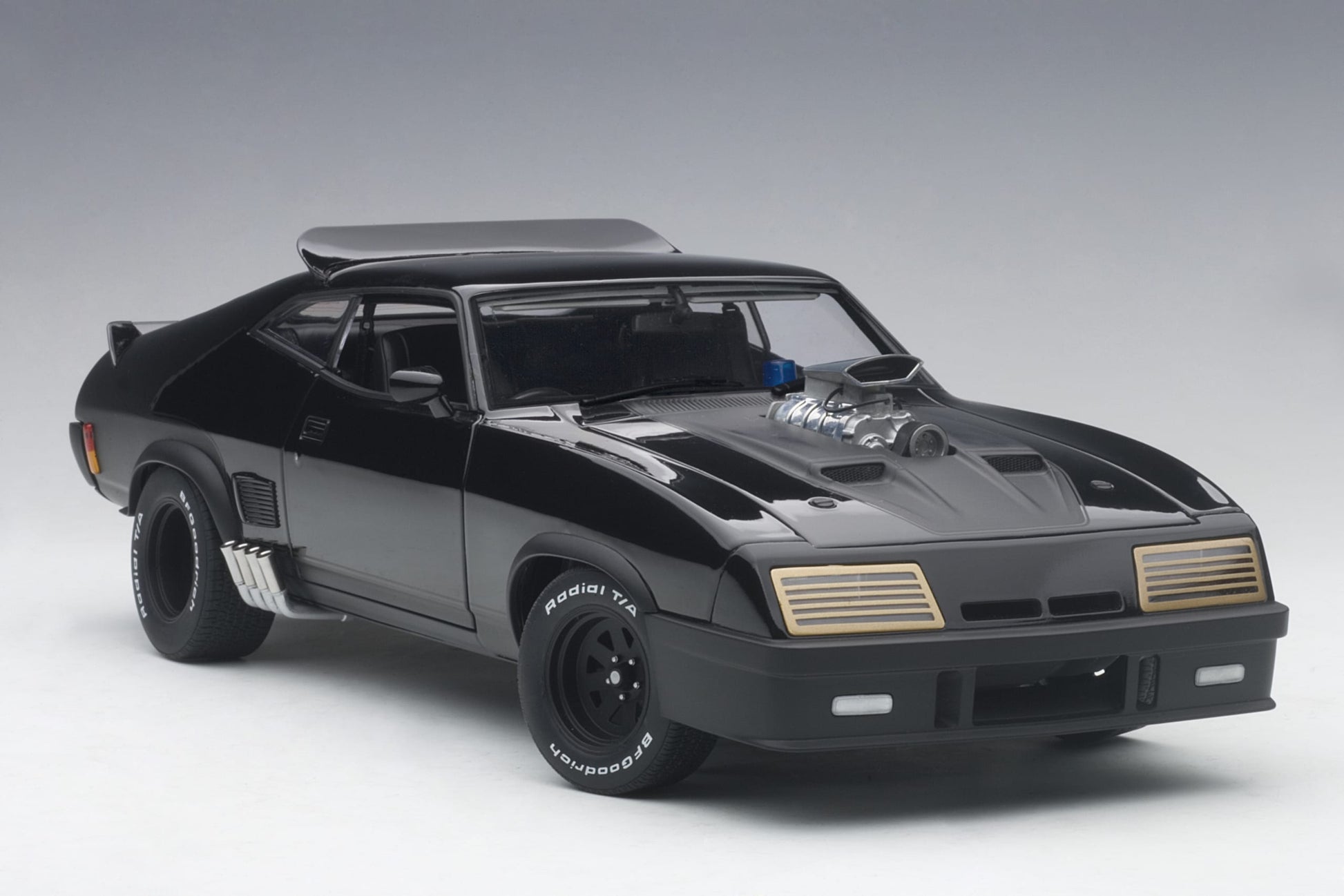 1:18 Ford XB Falcon Tuned Version - Black Interceptor - AUTOart - 72775