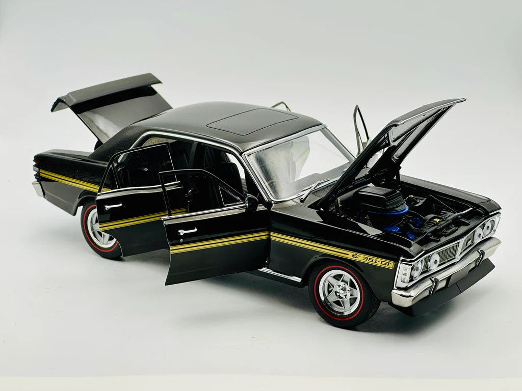 1:18 Ford XY Falcon GTHO Phase III - Onyx Black - AUTOart - 72776