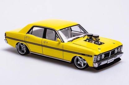 1:18 Ford XY Falcon Street Machine - Hazard - Neon Yellow - AUTOart - 72792