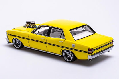 1:18 Ford XY Falcon Street Machine - Hazard - Neon Yellow - AUTOart - 72792