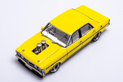 1:18 Ford XY Falcon Street Machine - Hazard - Neon Yellow - AUTOart - 72792