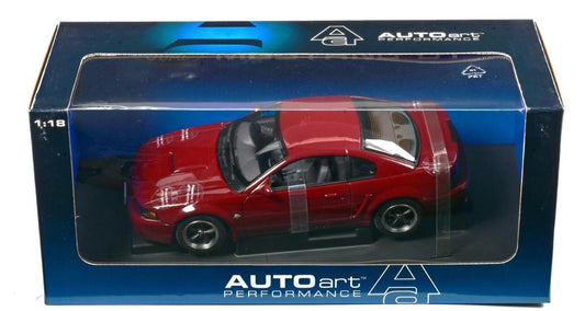1:18 Ford Mustang GT (40th Anniversary) - 2004 - Crimson Red - AUTOart - 72856