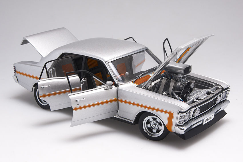 1:18 Ford XW Falcon GTHO Street Machine - Silver - AUTOart - 72866