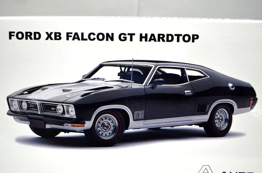 1:18 Ford XB Falcon GT Hardtop - Onyx Black/Silver Paintouts - AUTOart - 72876