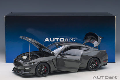 1:18 Ford Shelby GT-350R - Lead Foot Grey w/Black Stripes - AUTOart - 72930