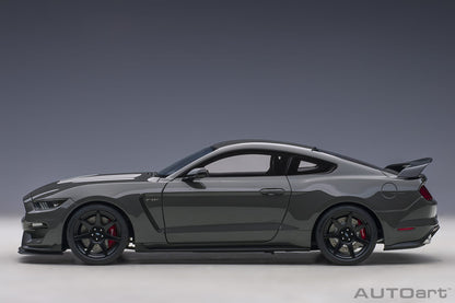 1:18 Ford Shelby GT-350R - Lead Foot Grey w/Black Stripes - AUTOart - 72930