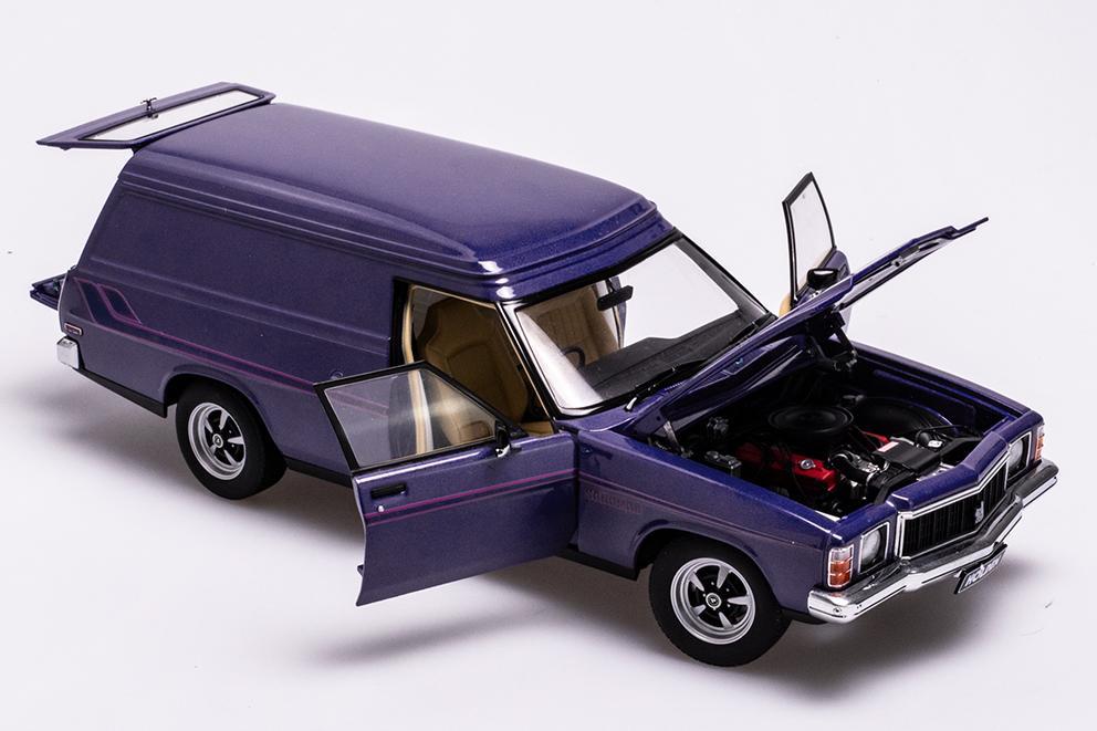 1:18 Holden HX Sandman Panel Van - 1976 - Royal Plumb - AUTOart - 73335