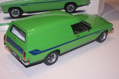 1:18 Holden HX Sandman Panel Van - 1976 - Mint Julip - AUTOart - 73336