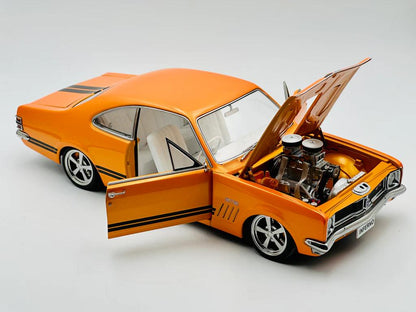 1:18 Holden HT GTS Monaro Street Machine - Inferno - Metallic Orange - AUTOart - 73415