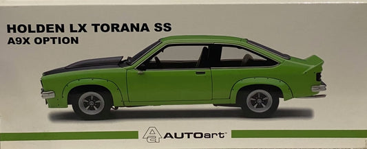 1:18 Holden LX Torana SS A9X Option 2Dr - Panama Green - AUTOart - 73456