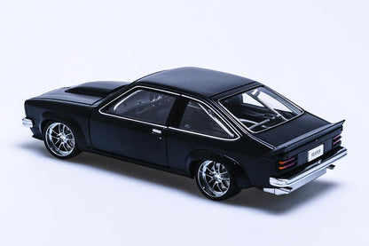 1:18 Holden LX Torana SS A9X Hatchback Street Machine - Reaper - Soul Black - AUTOart - 73458