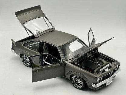 1:18 Holden LX Torana SS A9X Hatchback Street Machine - Prowler - Ghost Grey - AUTOart - 73459