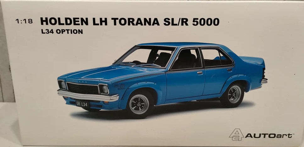 1:18 Holden LH Torana SL/R 5000 L34 Option - 1974 - Azure Blue - AUTOart - 73478