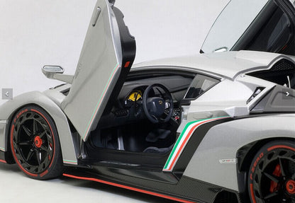 1:18 Lamborghini Veneno - Grey - AUTOart - 74506