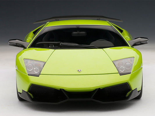 1:18 Lamborghini Murcielago LP 670-4 Super Veloce - Green Ithaca/Green - AUTOart - 74627