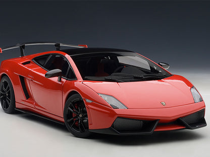 1:18 Lamborghini Gallardo LP 570 Supertrofeo Stradale - Rosso Mars/Red - AUTOart - 74691