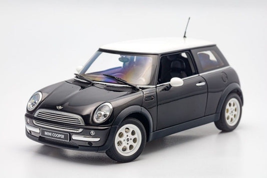 1:18 BMW Mini Cooper - Black - AUTOart - 74825