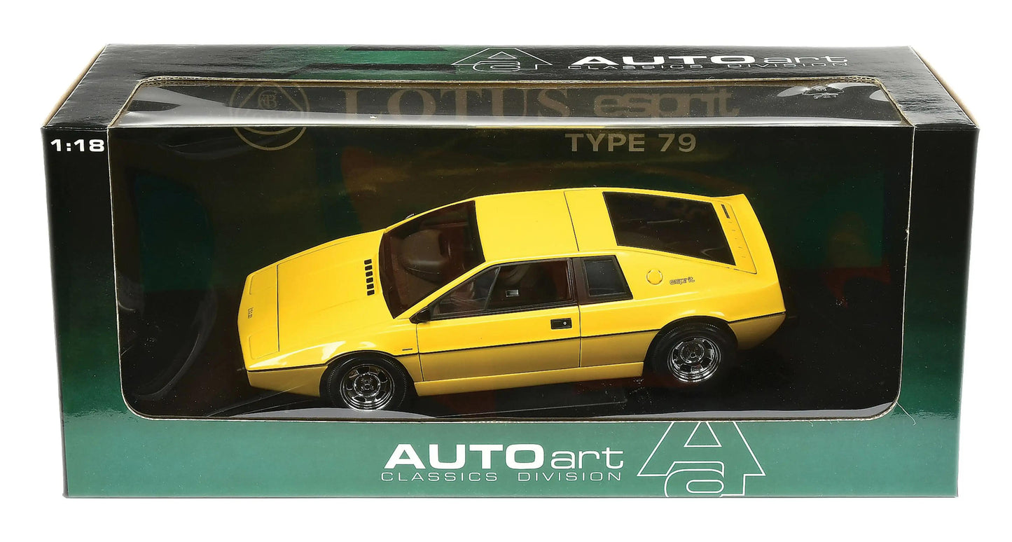 1:18 Lotus Esprit Type 79 - Yellow - AUTOart - 75301