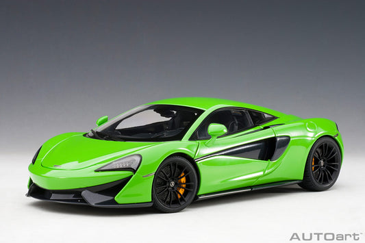 1:18 McLaren 570S - Mantis Green /Black Wheels - AUTOart - 76042
