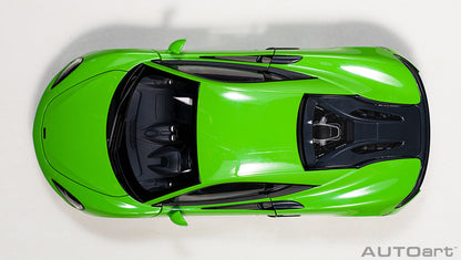 1:18 McLaren 570S - Mantis Green /Black Wheels - AUTOart - 76042