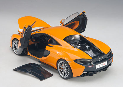 1:18 McLaren 570S - McLaren Orange /Silver Wheels - AUTOart - 76044