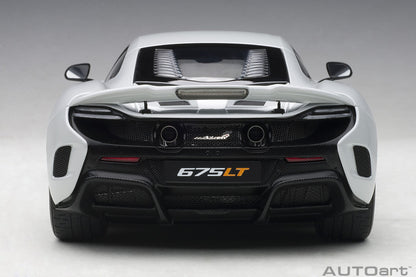 1:18 McLaren 675LT - Silica White - AUTOart - 76046