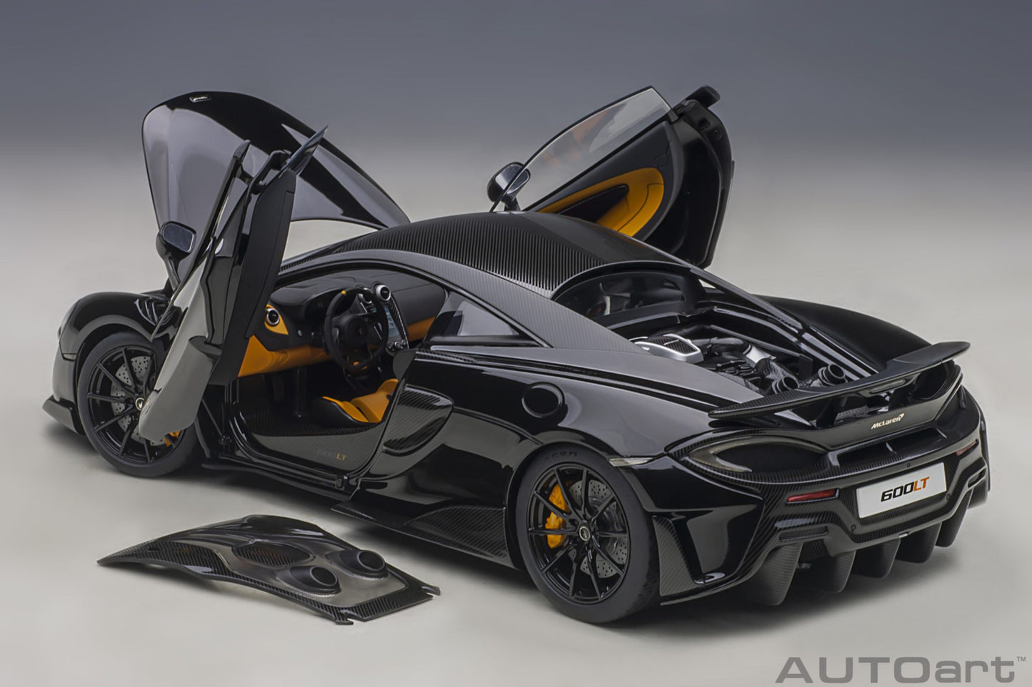1:18 McLaren 600LT - Onyx Black - AUTOart - 76081