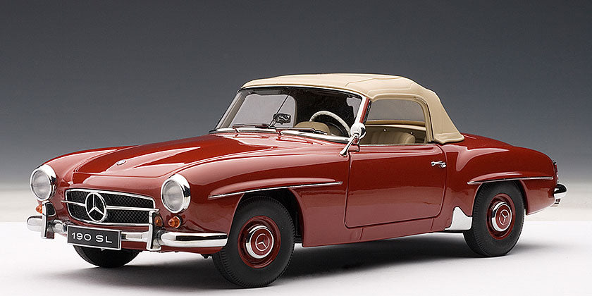 1:18 Mercedes-Benz 190SL - Red - AUTOart - 76116