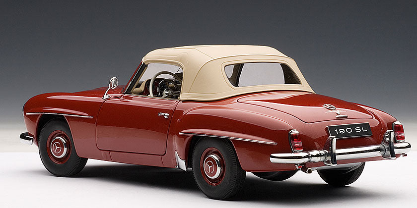 1:18 Mercedes-Benz 190SL - Red - AUTOart - 76116