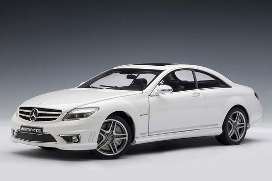 1:18 Mercedes-Benz CL63 AMG - White - AUTOart - 76167