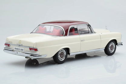 1:18 Mercedes-Benz 280SE Coupe - 1968 - White/Red Roof - AUTOart - 76287