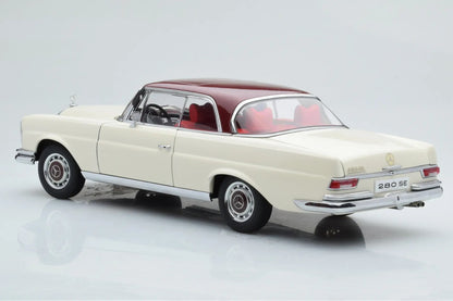 1:18 Mercedes-Benz 280SE Coupe - 1968 - White/Red Roof - AUTOart - 76287