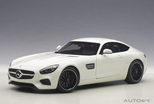 1:18 Mercedes-Benz AMG GT S - White - AUTOart - 76311