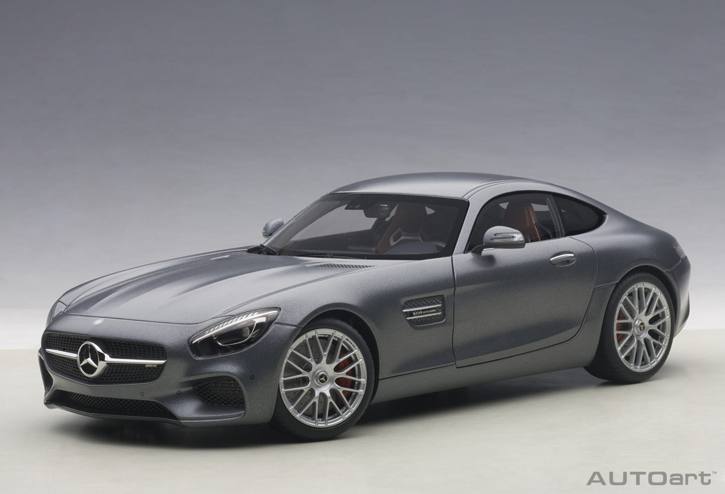 1:18 Mercedes-Benz AMG GT S - Matt Grey - AUTOart - 76312