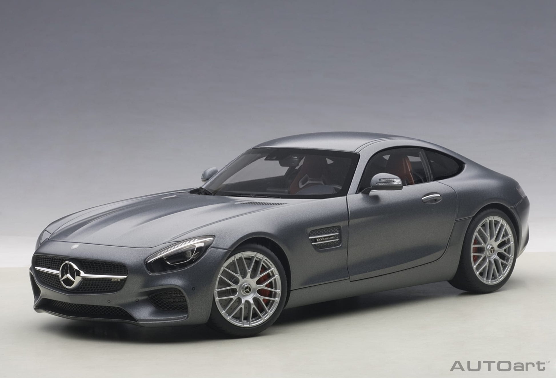 1:18 Mercedes-Benz AMG GT S - Matt Grey - AUTOart - 76312
