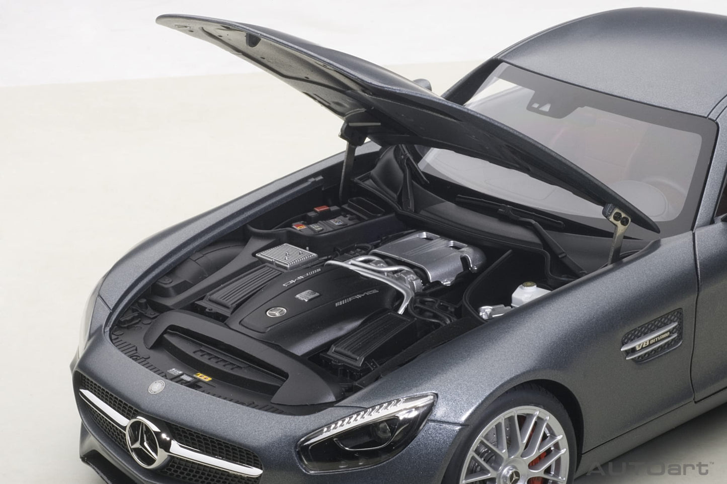 1:18 Mercedes-Benz AMG GT S - Matt Grey - AUTOart - 76312