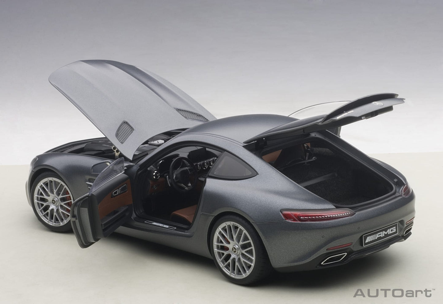 1:18 Mercedes-Benz AMG GT S - Matt Grey - AUTOart - 76312