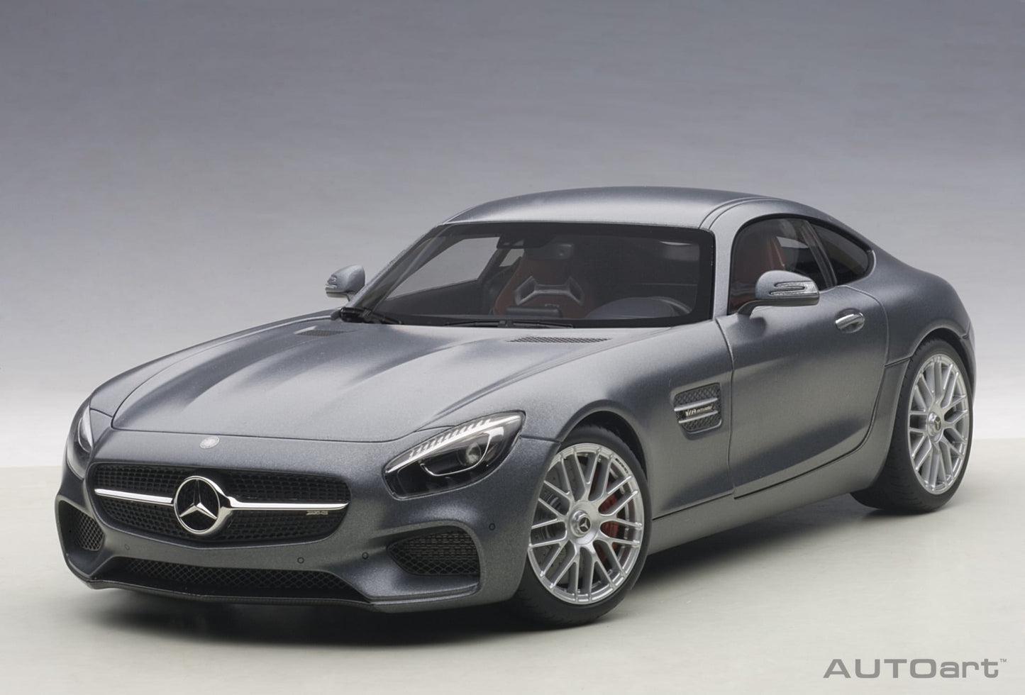 1:18 Mercedes-Benz AMG GT S - Matt Grey - AUTOart - 76312
