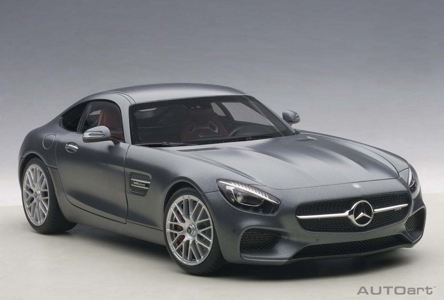 1:18 Mercedes-Benz AMG GT S - Matt Grey - AUTOart - 76312