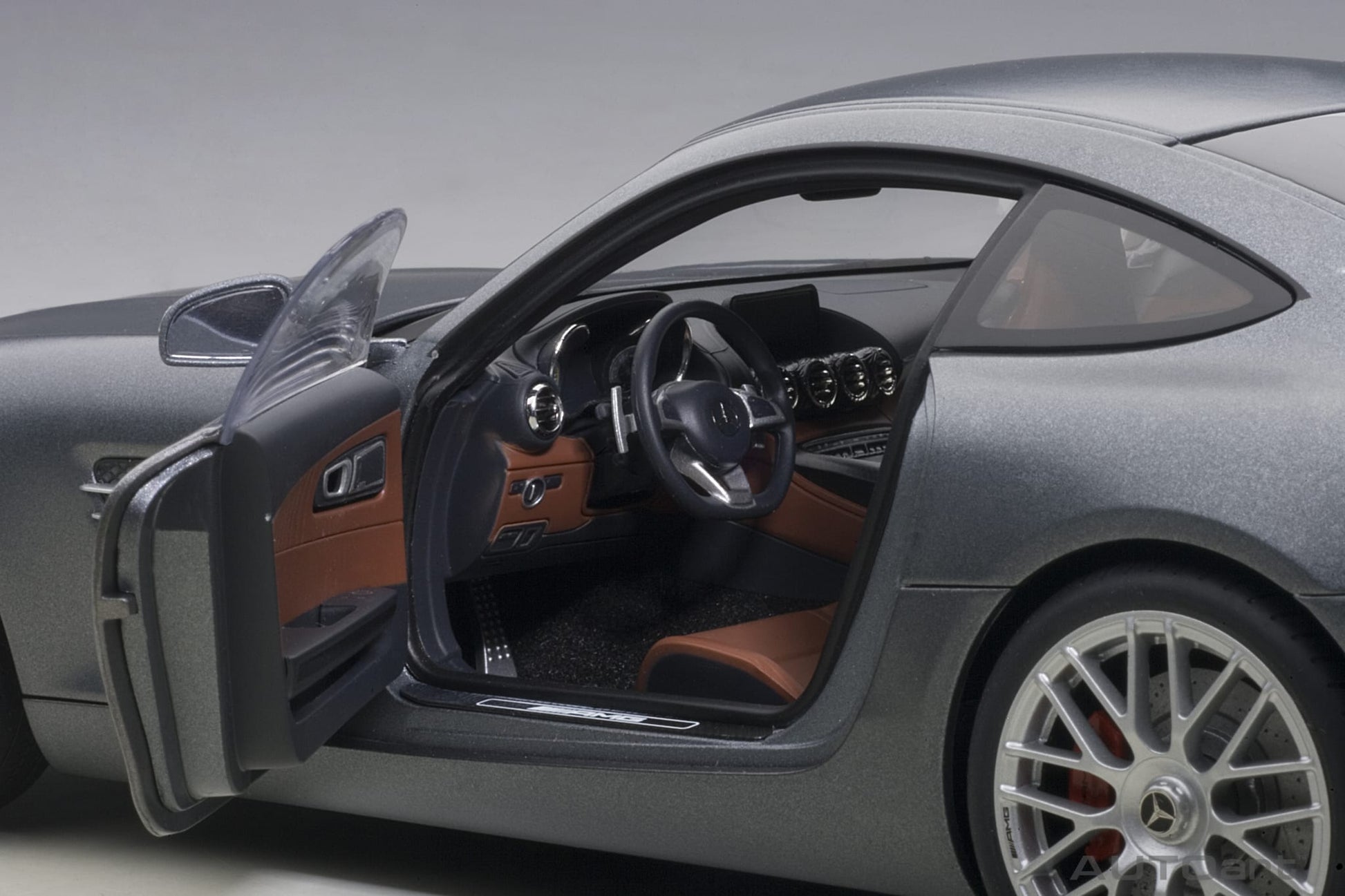 1:18 Mercedes-Benz AMG GT S - Matt Grey - AUTOart - 76312