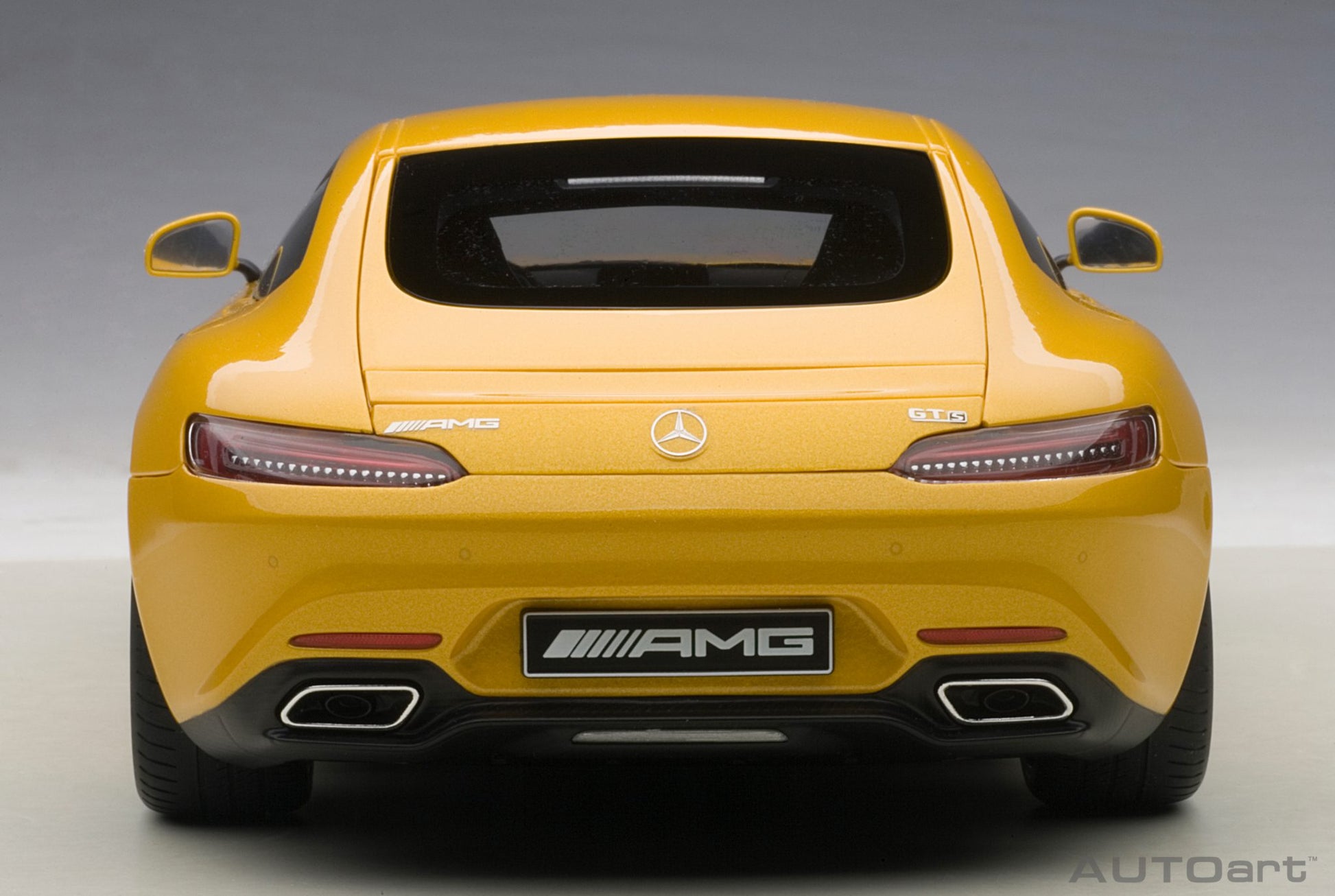 1:18 Mercedes-Benz AMG GT S - Yellow - AUTOart - 76314