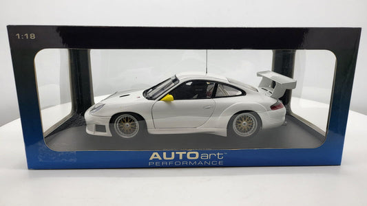 1:18 Porsche 911 GT3R Upgraded Version - White - AUTOart - 77822