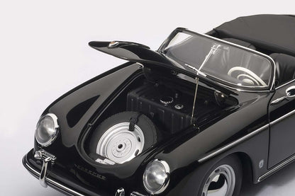 1:18 Porsche 356A Speedster - European Version - Black - AUTOart - 77863