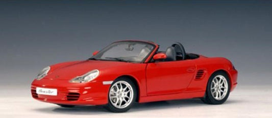 1:18 Porsche 986 Boxster Cabriolet Facelift - Indisch Red - AUTOart - 77871