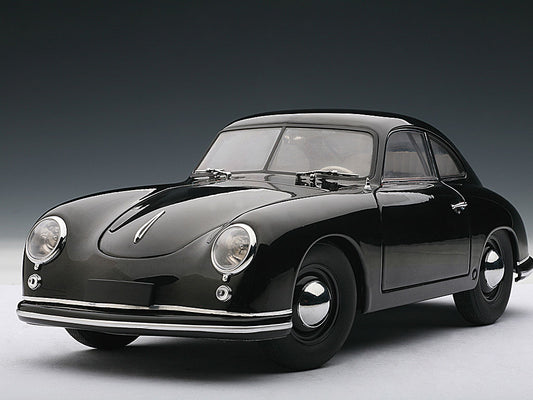 1:18 Porsche 356 Coupe - Black - AUTOart - 77946