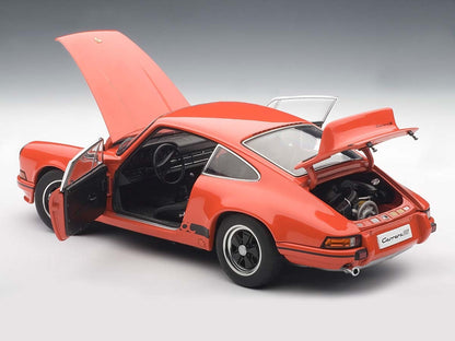 1:18 Porsche 911 Carrera RS 2.7 - 1973 - Orange w/ Black Stripes - AUTOart - 78054