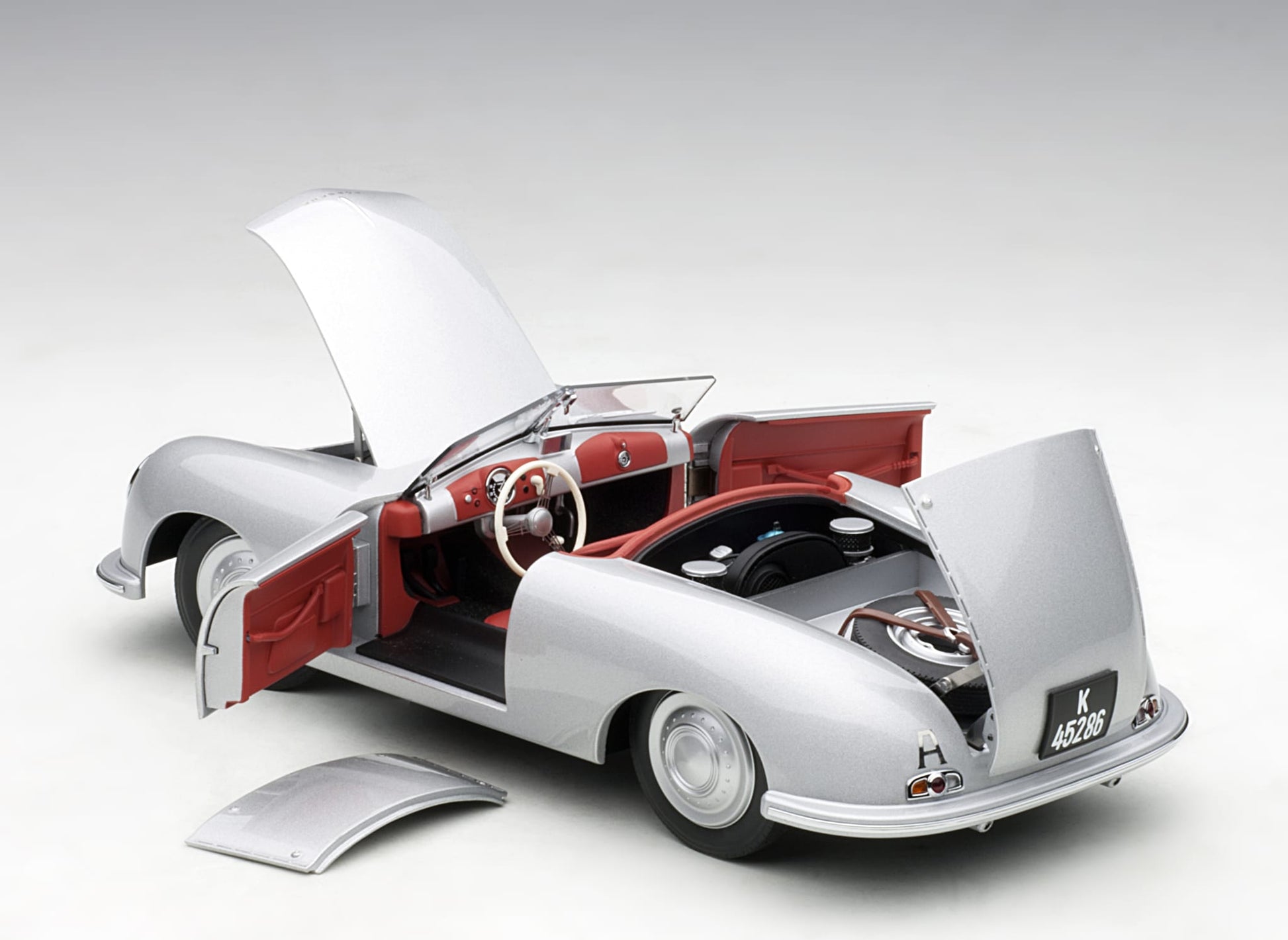 1:18 Porsche 356 NR.1 - 1948 - Silver - AUTOart - 78072
