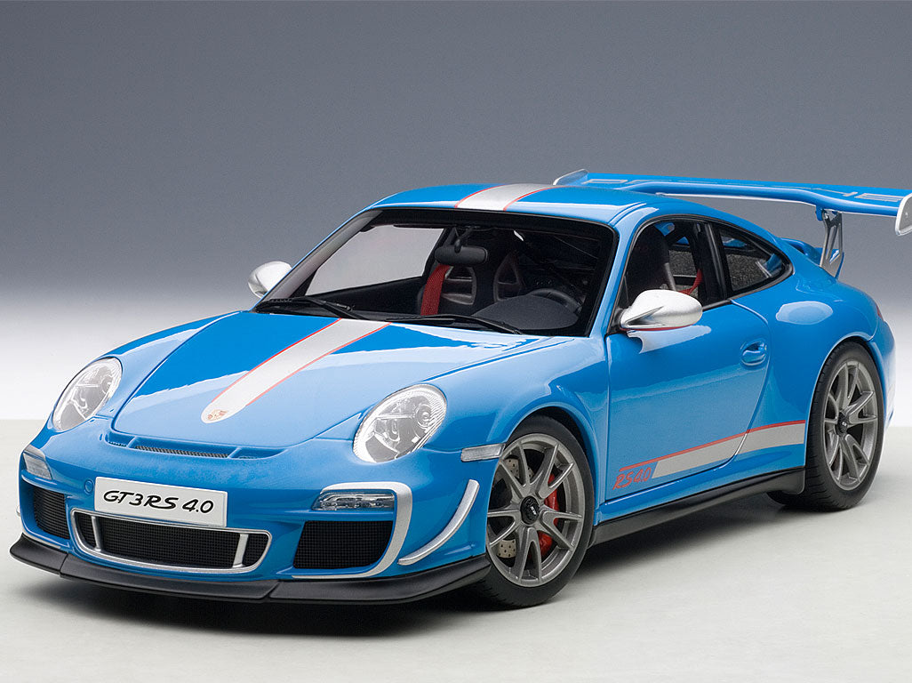 1:18 Porsche 911 (997) GT3 RS 4.0 - Blue - AUTOart - 78145