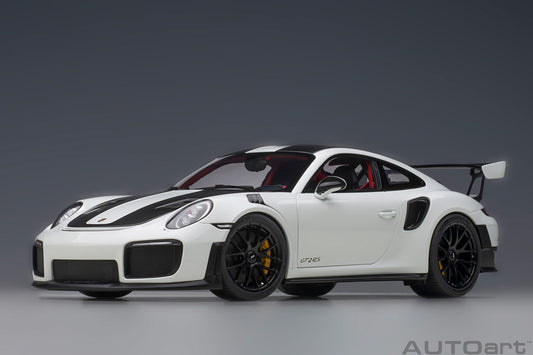 1:18 Porsche 911 (991.2) GT2 RS - Weissach Package - White - AUTOart - 78171
